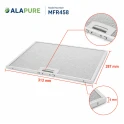 Filtro metálico Alapure compatible con Siemens 672373 / 00672373 313 x 287 x 8 mm