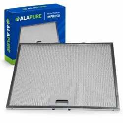 Alapure MFR050. Compatible con el filtro metálico de Miele 8270380, 272,5 x 306 x 9 mm