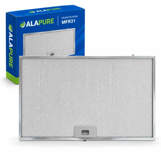 Filtro metálico Alapure compatible con Smeg 763410749 506 x 300 x 8 mm