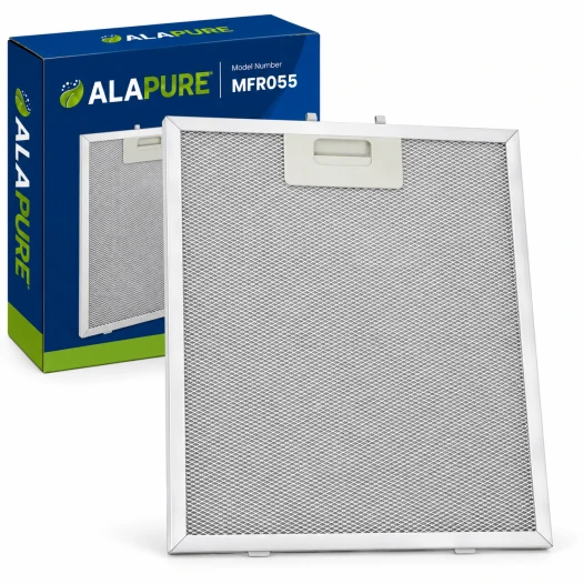 Filtro metálico Alapure compatible con Pelgrim 18831 / 88017203 318 x 258 x 8 mm