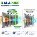 Filtro metálico Alapure compatible con Electrolux 50287157007, 470 x 137 mm