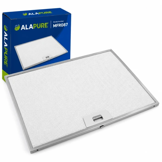 Filtro metálico Alapure compatible con Electrolux 50287544006, 403 x 300 x 8 mm