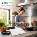 Filtro metálico Alapure compatible con Electrolux 50287544006, 403 x 300 x 8 mm