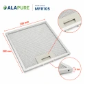 Filtro metálico Alapure apto para Amica 1039799 249x222