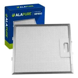 Filtro metálico Alapure compatible con Turboair GF04MC, 227 x 224 x 9 mm