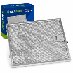 Filtro metálico Alapure compatible con Falmec 101080244, 293 x 276 mm