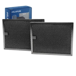 Filtro de carbón regenerable Alapure, apto para Progress 140237131010, 197 x 143 mm (2 uds.)