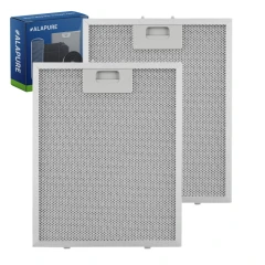 Filtro metálico Alapure compatible con Klarstein 10032225, 230 x 260 mm