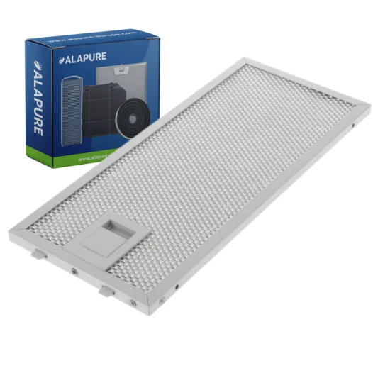 Filtro metálico Alapure compatible con Neff 11022470, 250 x 110 mm
