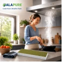 Filtro de carbón Alapure CleanAir Plus compatible con Siemens 17004086 / LZ11IXB16