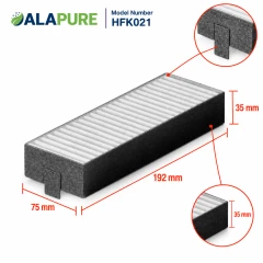 Filtro acústico Alapure compatible con Siemens 17004801 / HEZ9VEDU0