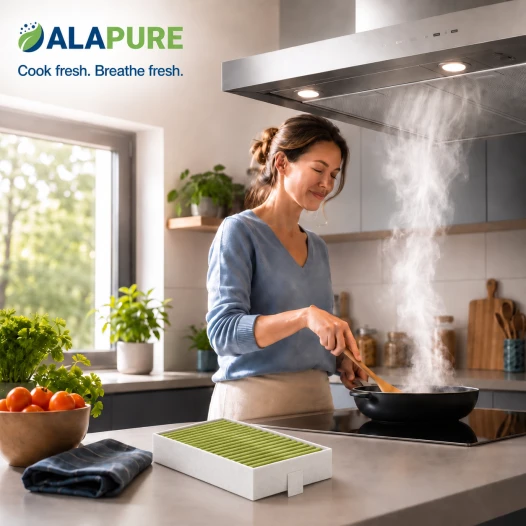 Filtro de carbón Alapure CleanAir Plus, compatible con la serie Vario 400 y la serie 200 de Gaggenau (4 uds.)