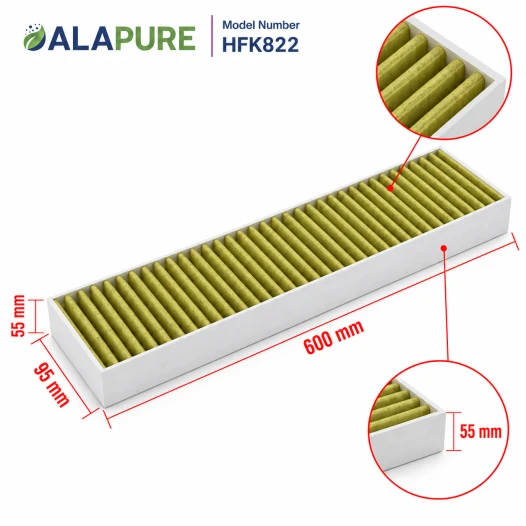 Filtro Alapure CleanAir compatible con Bosch HEZ381700 / 17000822