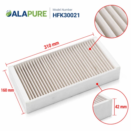 Filtro de partículas finas Alapure, compatible con el modelo Atag HF3002