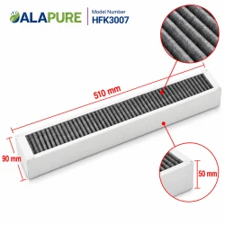 Filtro de olores y partículas finas Alapure, compatible con el modelo Etna HF3007