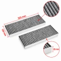 Filtro de carbón Blaupunkt AFCFCAASPC90 (2 uds.)
