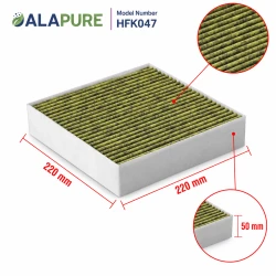 Filtro de carbón Alapure Longlife apto para Oranier P220 / AFP220