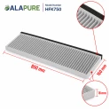 Filtro de carbón Alapure CleanAir compatible con Siemens 17006774 / LZ16IBB14