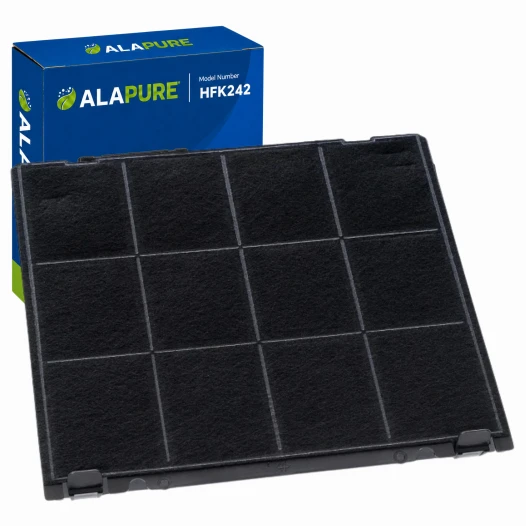 Filtro de carbón Alapure compatible con Hotpoint-Ariston C00308181 / 484000008777