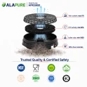 Filtro de carbón Alapure compatible con Samsung MA-CF102