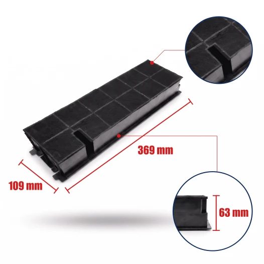 Filtro de carbón Whirlpool AMC100 / 484000008973