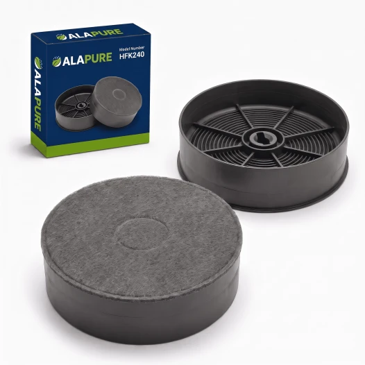 Filtro de carbón Alapure compatible con Atag 733981 / ACC938