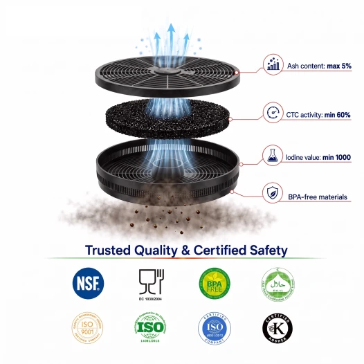Filtro de carbón Stoves 082620630