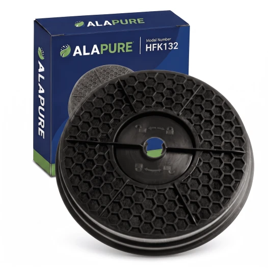 Filtro de carbón Alapure compatible con Zanussi MCFE50 / EFF57F
