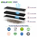 Filtro de carbón Alapure compatible con Neff 00296178 / 296178 / Z5143X1