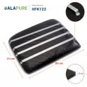 Filtro de carbón Alapure compatible con DeDietrich 71X0704 (2 uds.)