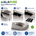 Filtro de carbón Alapure compatible con DeDietrich. Filtro de carbón AS0062459