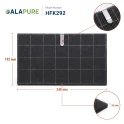 Filtro de carbón Alapure compatible con Whirlpool AMC058 / 482000008330