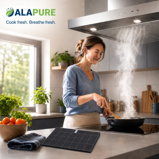 Filtro de carbón Alapure compatible con Whirlpool AMC058 / 482000008330