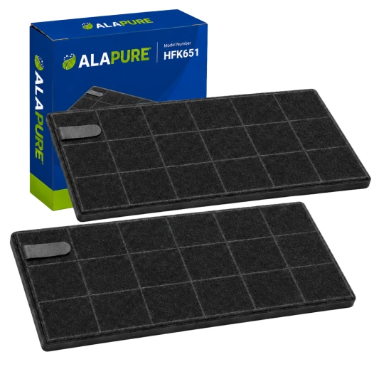 Filtro de carbón Alapure compatible con Electrolux 4055304036
