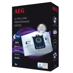 Bolsas para aspiradora AEG GR210s / 9001684779 s-bag Ultra Long Performance, 3 unidades