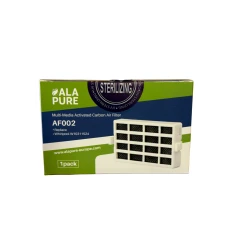 Filtro de aire Alapure compatible con Whirlpool Microban ANT001 / 481248048172