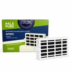 Filtro de aire Alapure compatible con Whirlpool Microban ANT001 / 481248048172