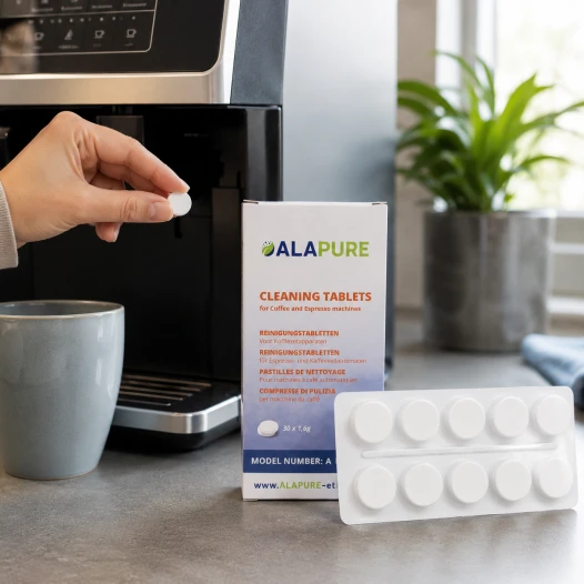 Pastillas de limpieza Alapure aptas para el Inventum EM500RT