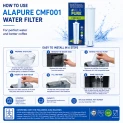 Filtro de agua Alapure compatible con AquaCrest AQK-03