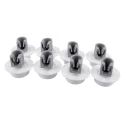 Ruedas para el cesto inferior del lavavajillas Brandt 50279059005 (8 uds.) de Alapure